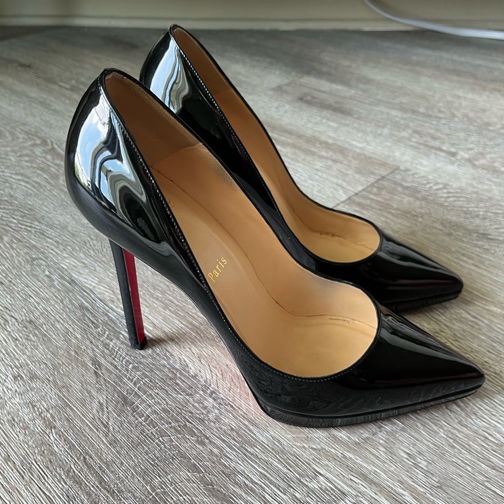 Christian Louboutin Pigalle Plato 120 Patent Calf